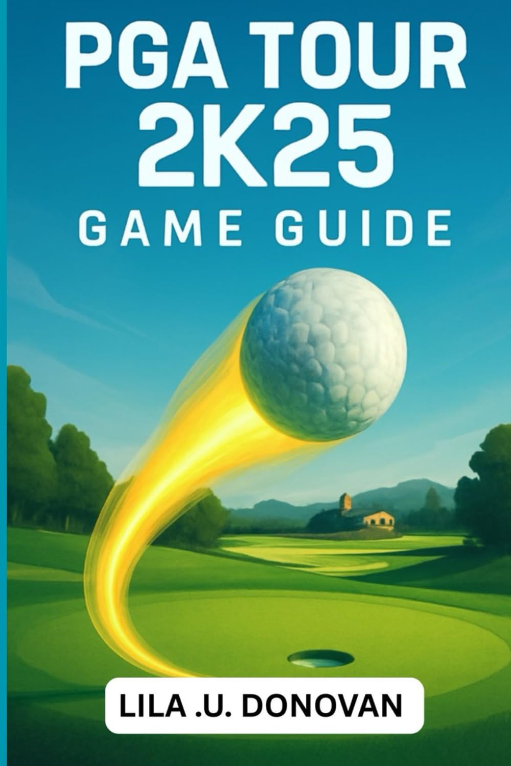 Majosta PGA TOUR 2K25 guide cover showing strategies to sharpen your swing