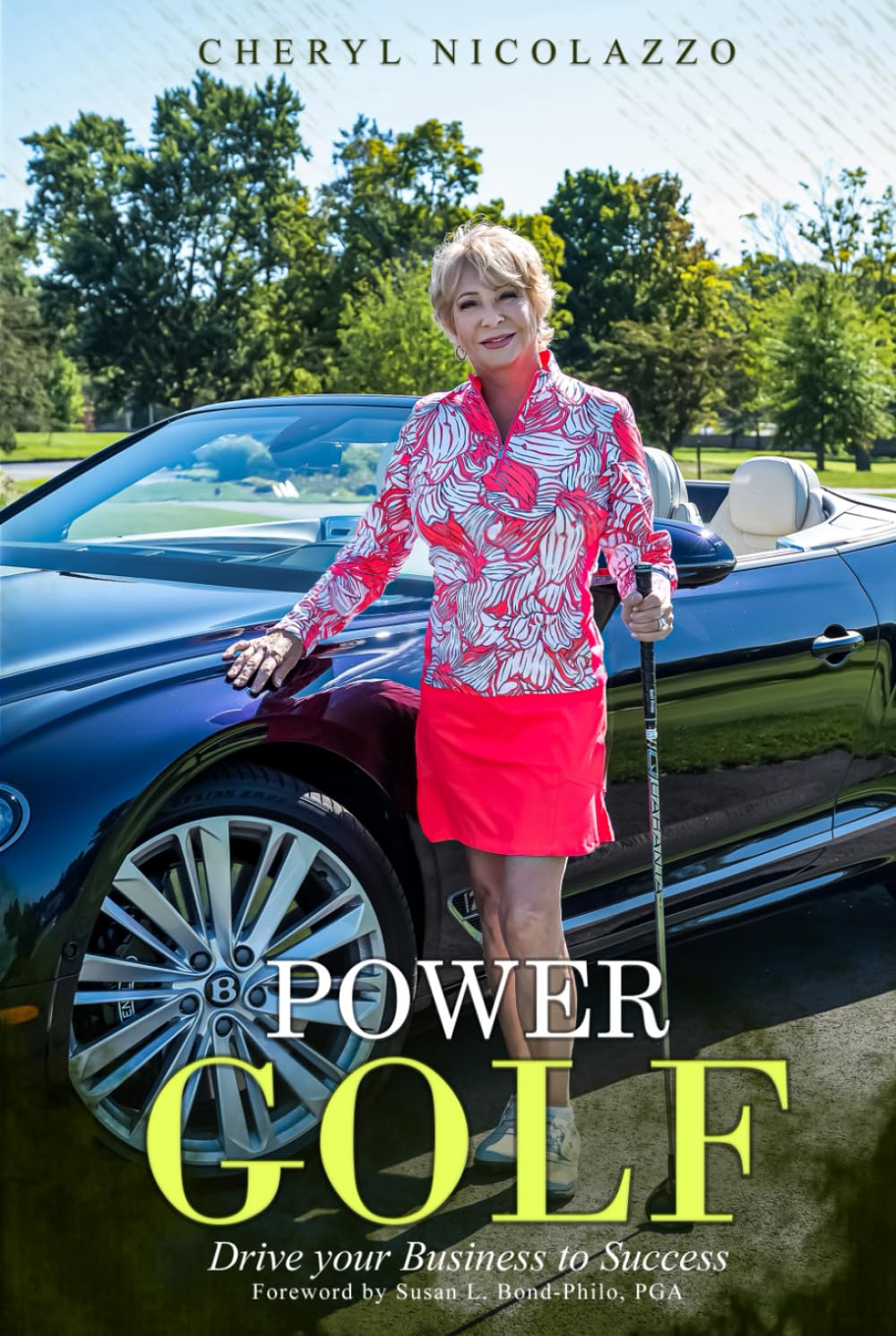 Majosta Power Golf book cover highlighting networking on the course.