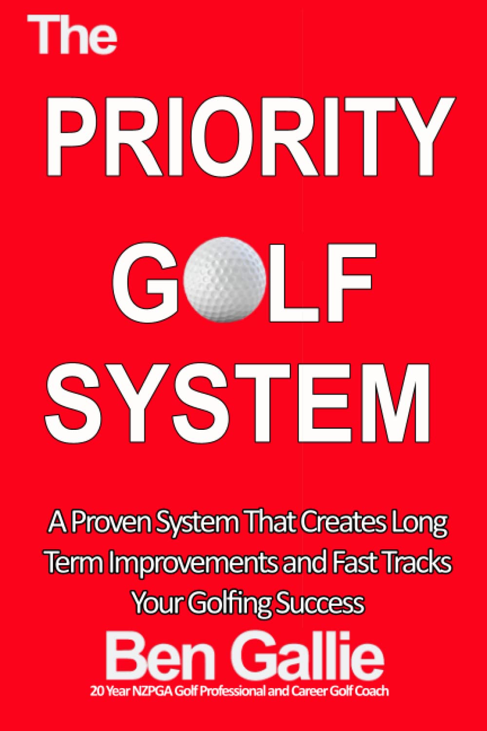 Majosta Priority Golf System cover showing the path to natural rhythm on the course