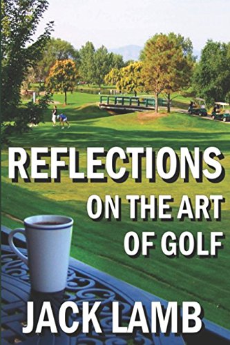 Majosta Reflections on the Art of Golf cover, ideal for golf lovers seeking thoughtful reflections
