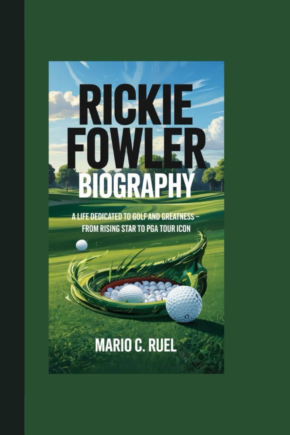 Majosta Rickie Fowler Biography cover image, ideal for golf fans seeking inspiration and career insights