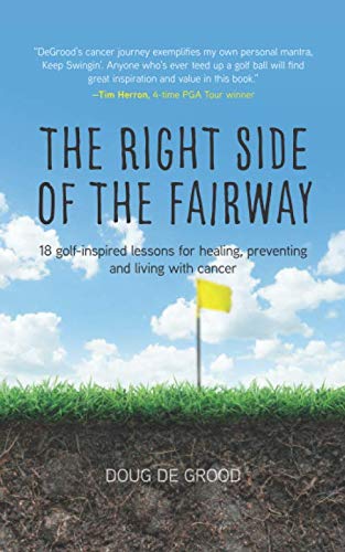 Majosta The Right Side of the Fairway book cover, inspiring resilience for golfers facing life challenges.