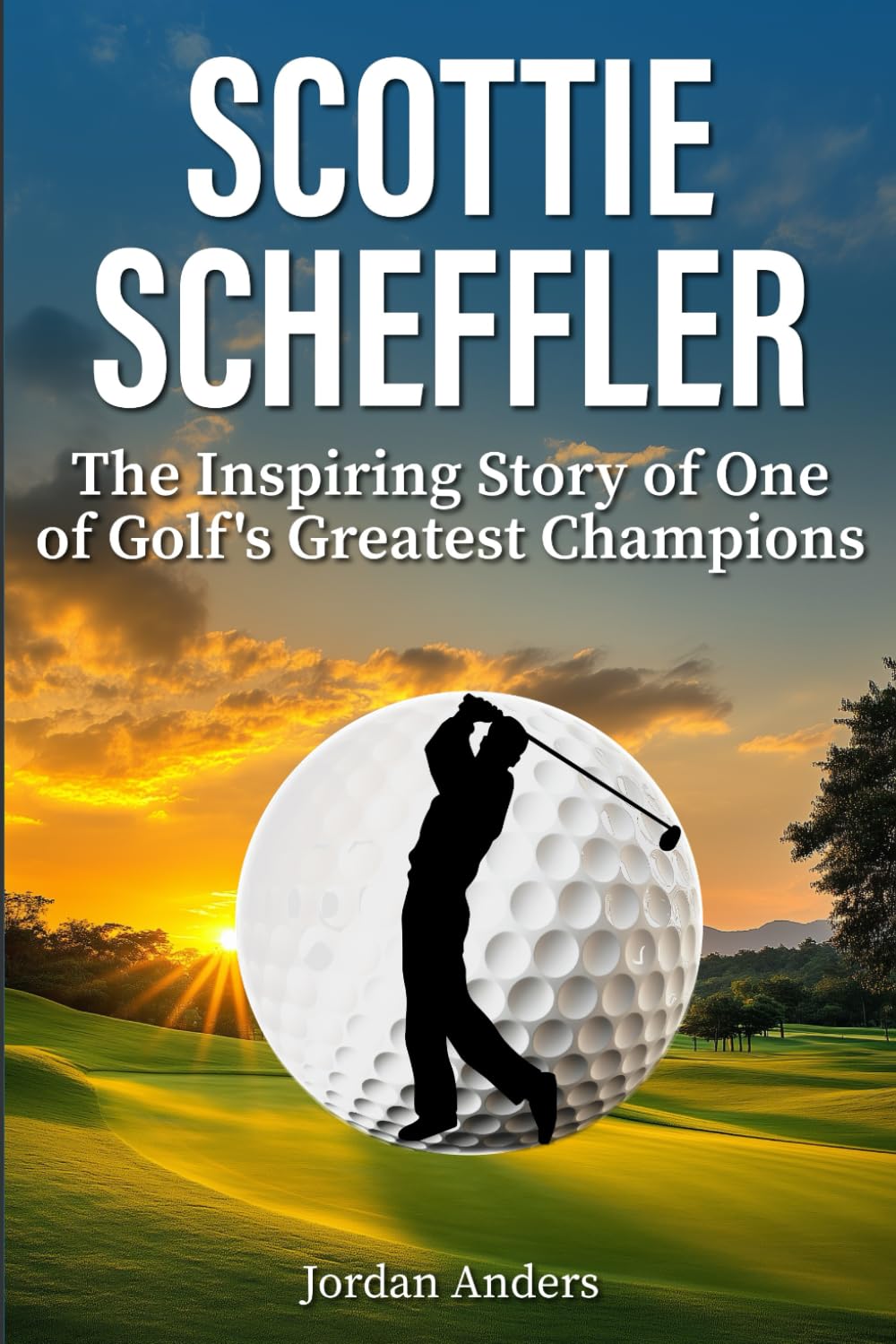 Majosta Scottie Scheffler biography cover inspires golfers and fans.