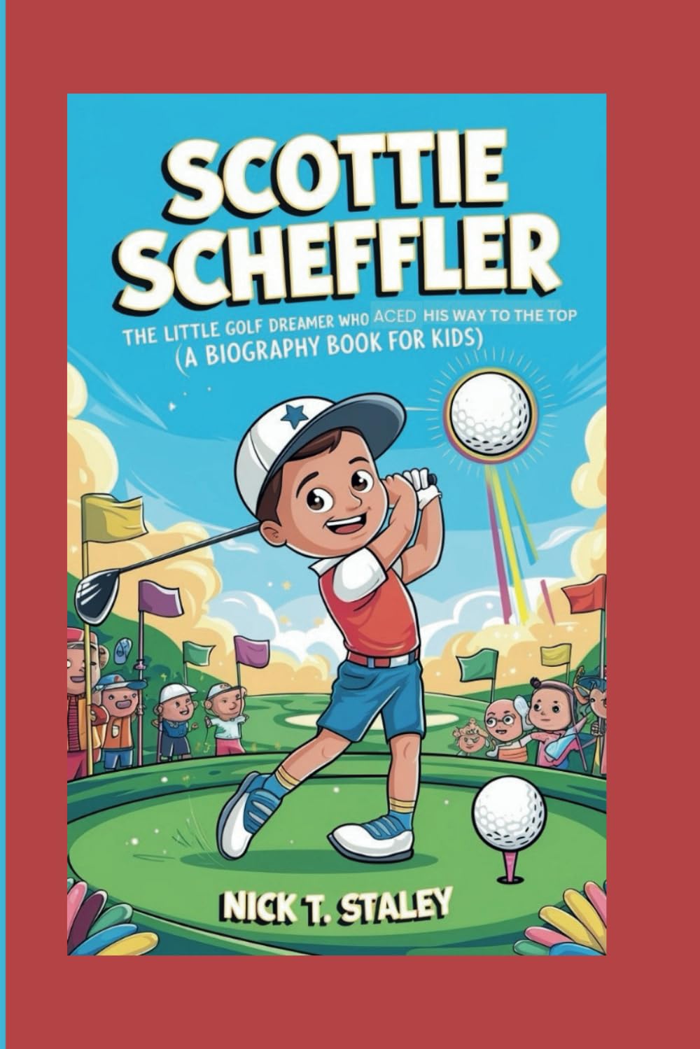 Majosta Scottie Scheffler cover image, inspiring young golfers to dream big