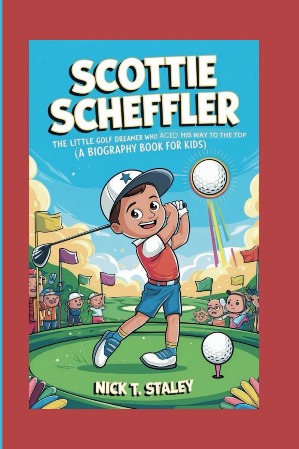 Majosta Scottie Scheffler cover image, inspiring young golfers to dream big