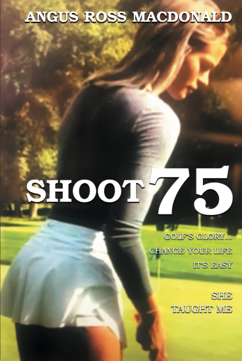 Majosta Shoot 75 book cover hints at improved scoring potential on the golf course