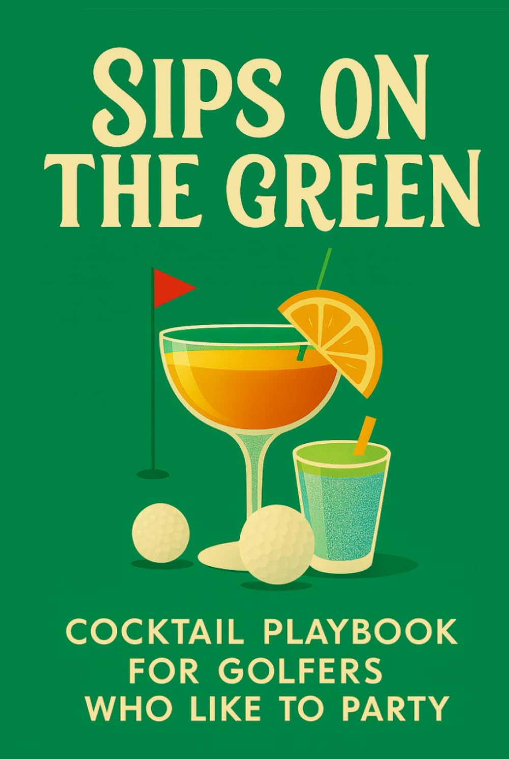Majosta Sips On The Green cocktail playbook image for golfers, inspiring on-course entertaining drinks.