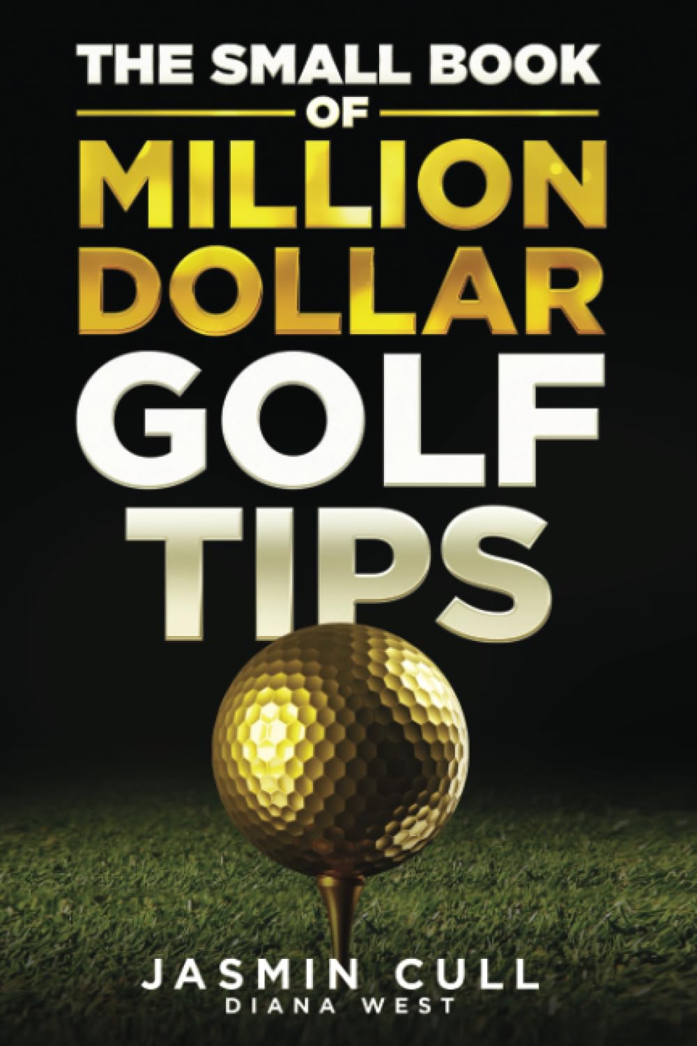Majosta Small Book of Golf Tips cover showing 54 actionable secrets to improve your game