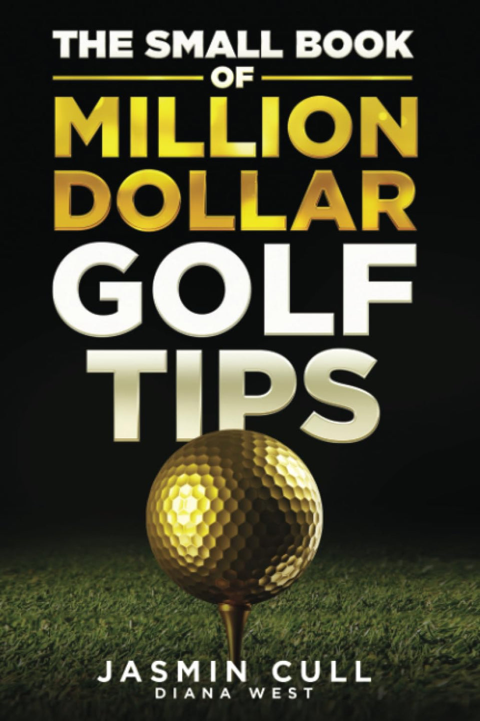 Majosta Small Book of Golf Tips cover showing 54 actionable secrets to improve your game