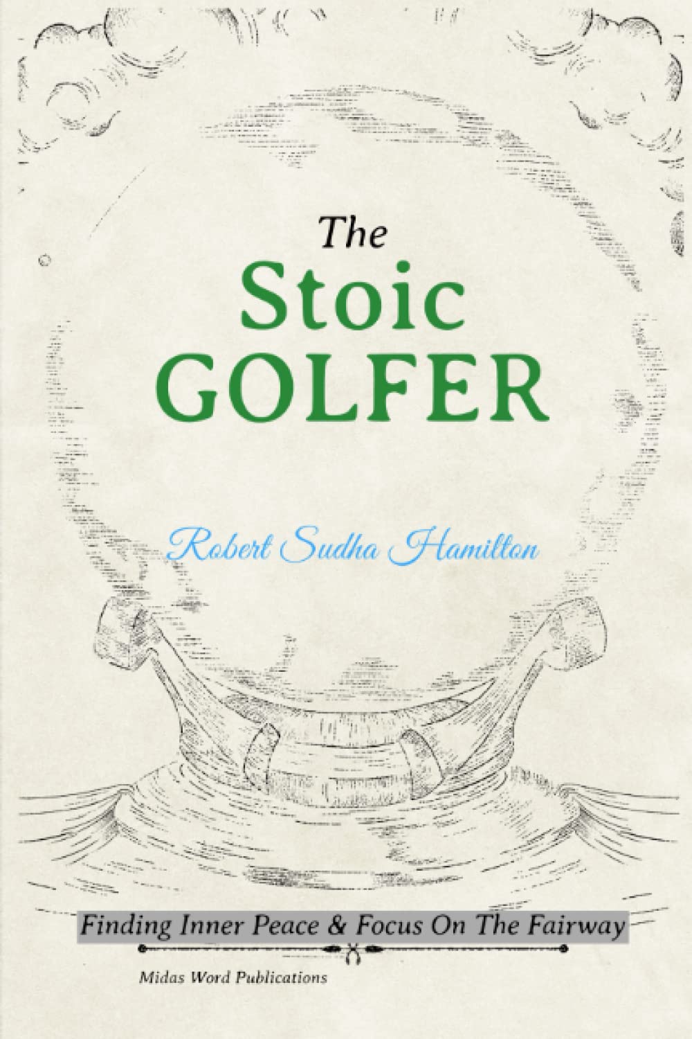 Majosta The Stoic Golfer cover image, promoting calm focus on the fairway