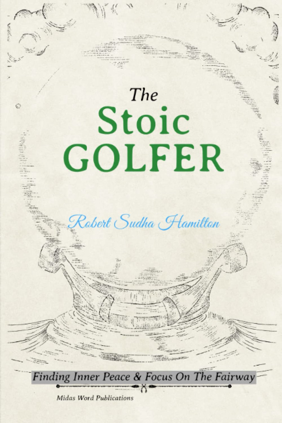 Majosta The Stoic Golfer cover image, promoting calm focus on the fairway