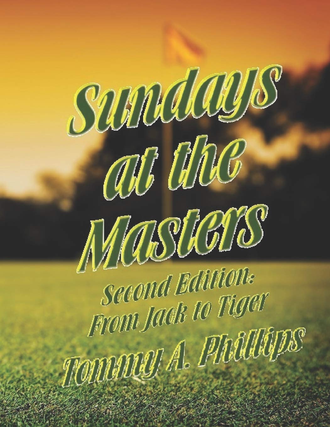 Majosta Sundays at the Masters cover showcases iconic Masters moments for golf fans and history lovers.