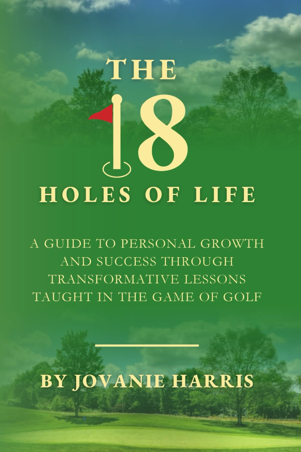 Majosta The 18 Holes of Life book cover, golf-inspired mindset for growth.