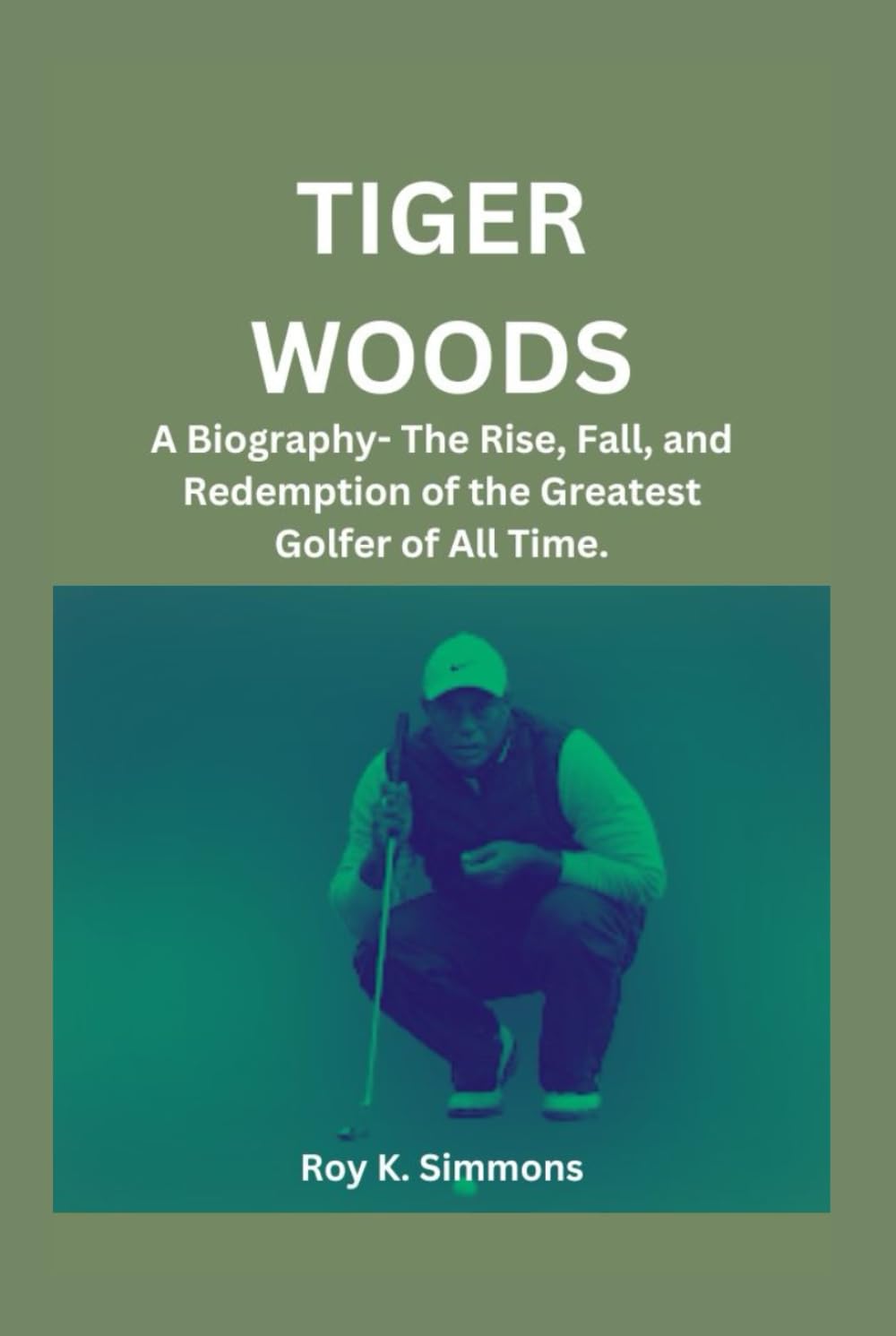Majosta Tiger Woods biography cover showcasing his storied career and inspiring comeback narrative.