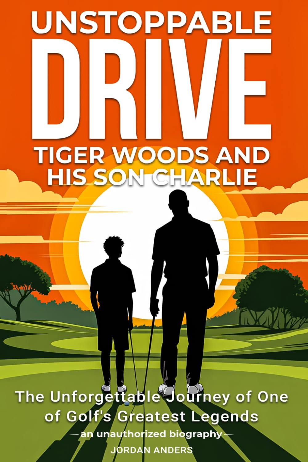 Majosta cover image featuring Tiger Woods and Charlie Woods, highlighting mentorship and resilience in golf