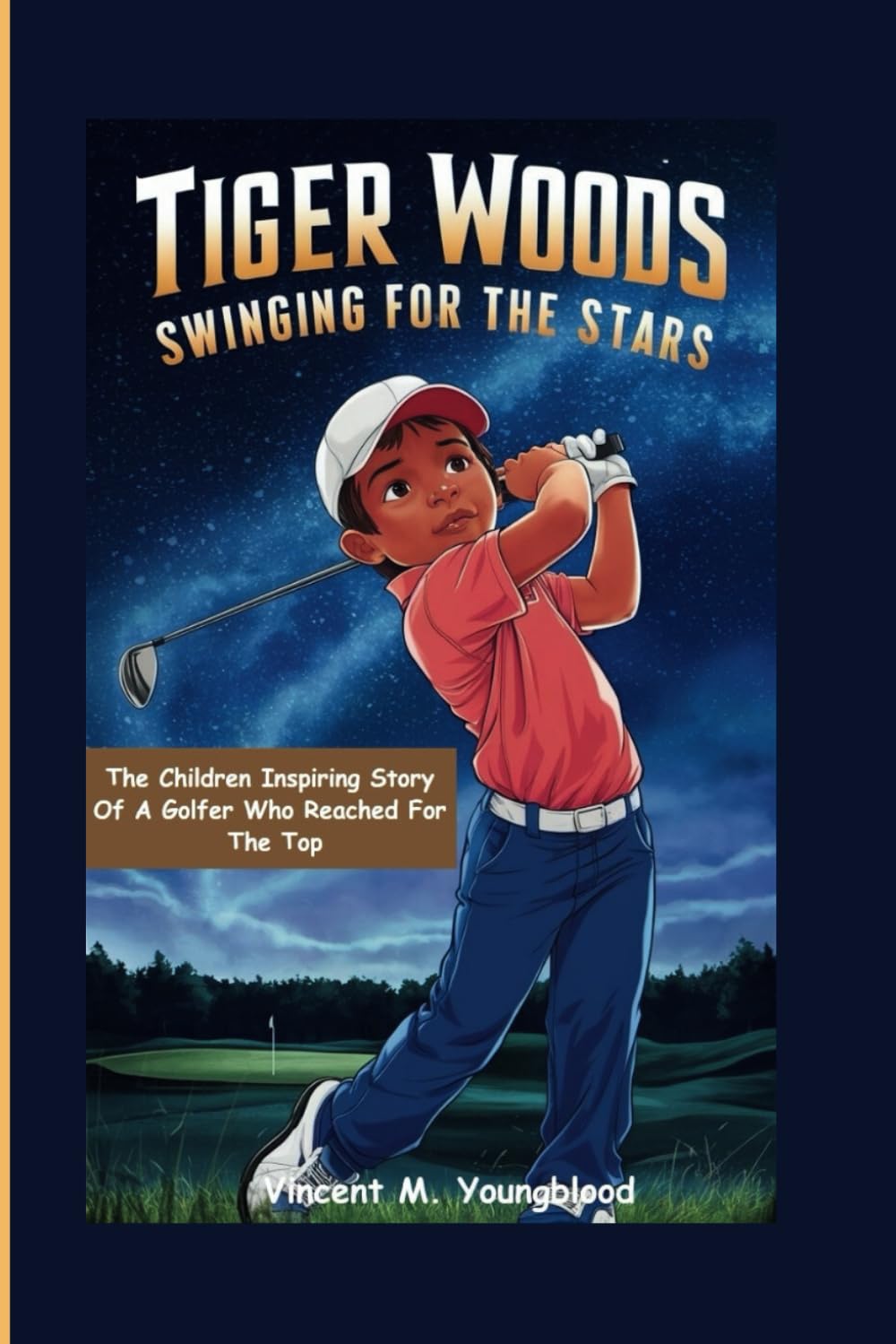 Majosta Tiger Woods: Swinging For The Stars cover inspires young readers to chase dreams