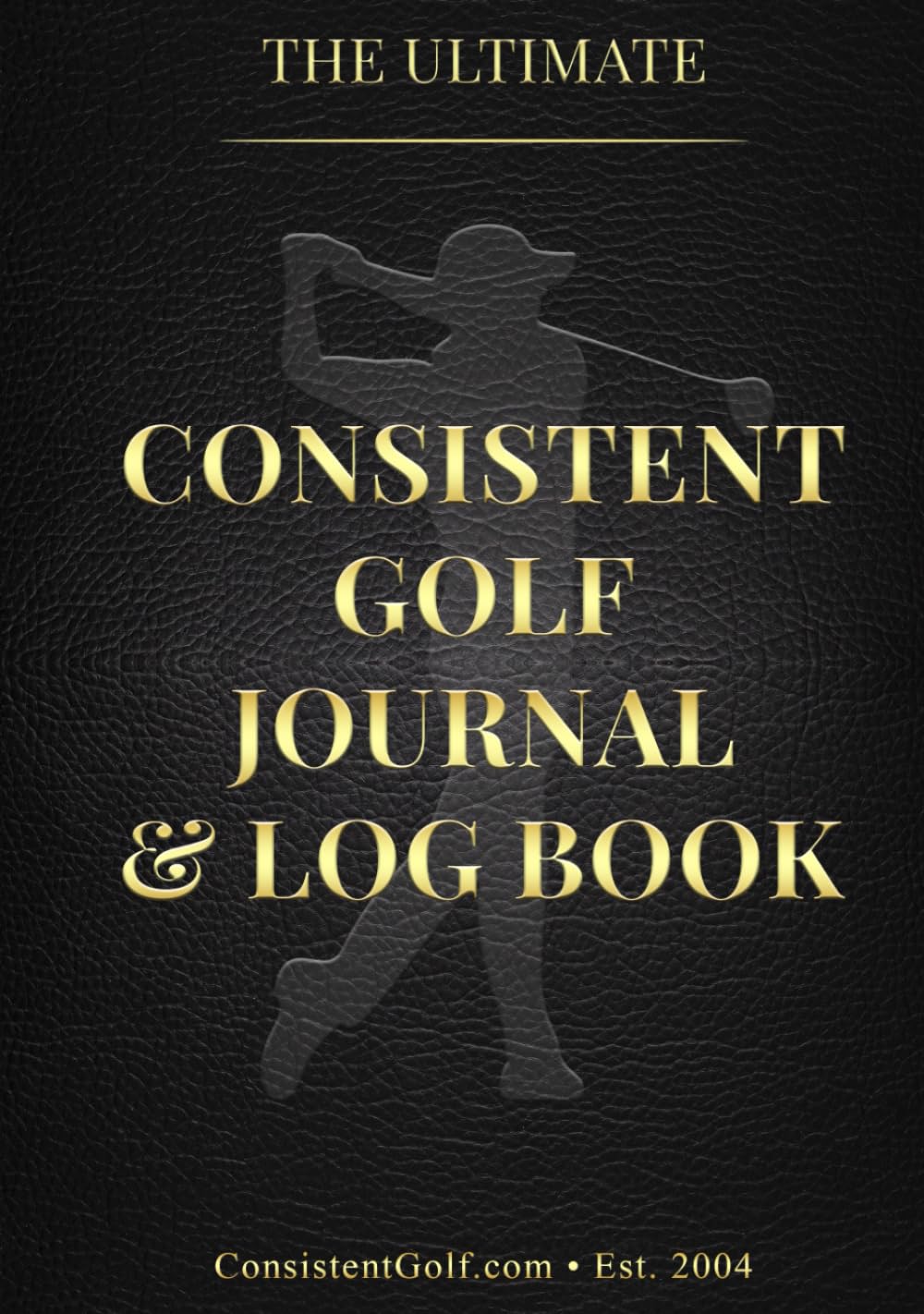 Majosta Ultimate Golf Journal cover with organized score pages for focused rounds and steady progress.