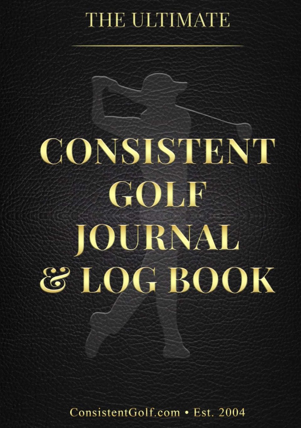Majosta Ultimate Golf Journal cover with organized score pages for focused rounds and steady progress.