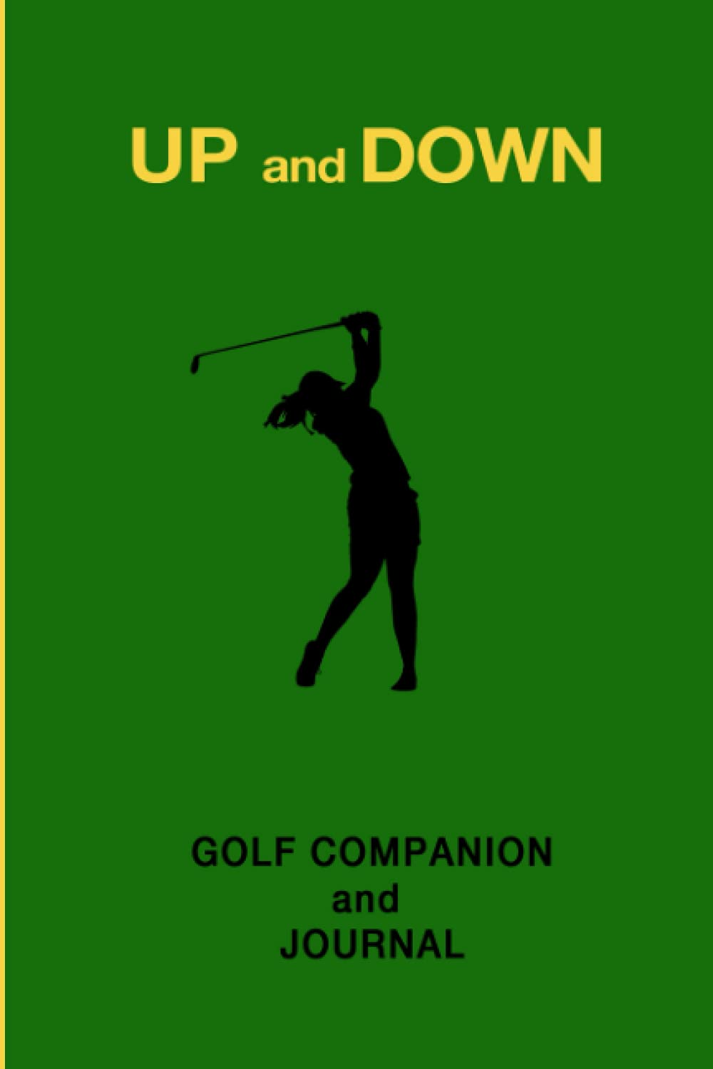 Majosta Up and Down golf journal cover, portable on-course notes companion.