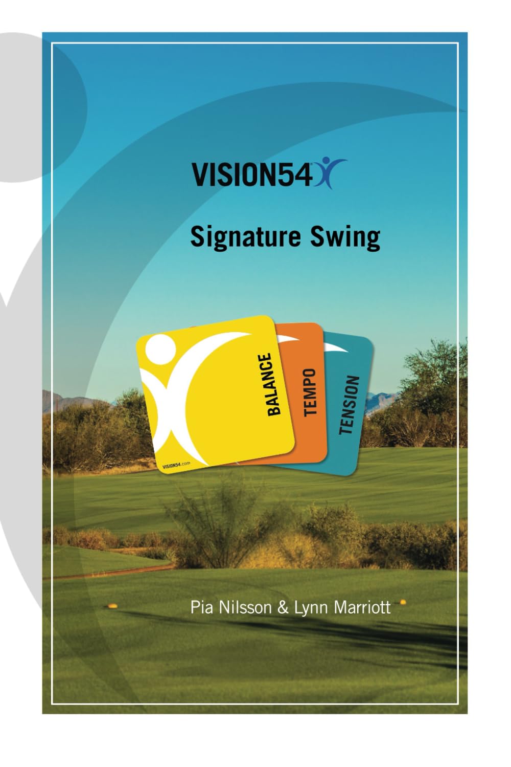 Majosta Vision54 Signature Swing balance, tempo, and tension training guide for golfers