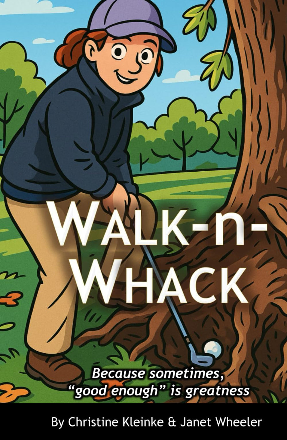 Majosta Walk-n-Whack on the green promotes relaxed rounds with joyful vibes.