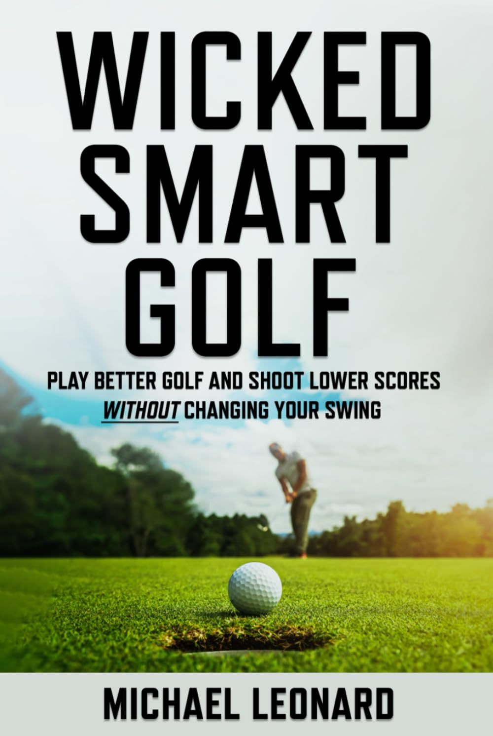 Majosta Wicked Smart Golf book cover highlighting strategic play for lower scores