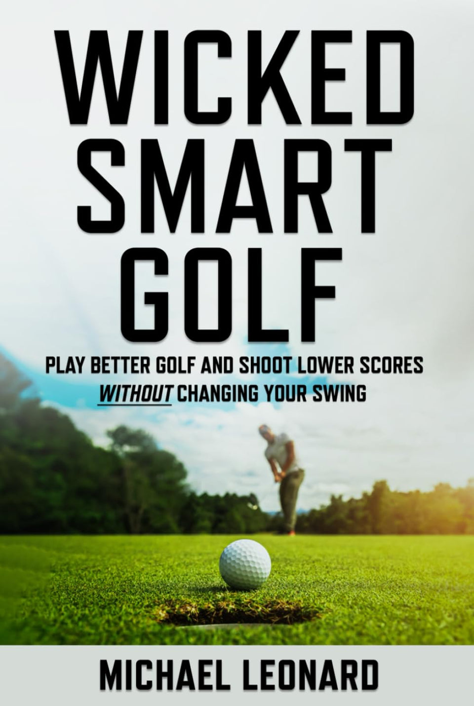 Majosta Wicked Smart Golf book cover highlighting strategic play for lower scores