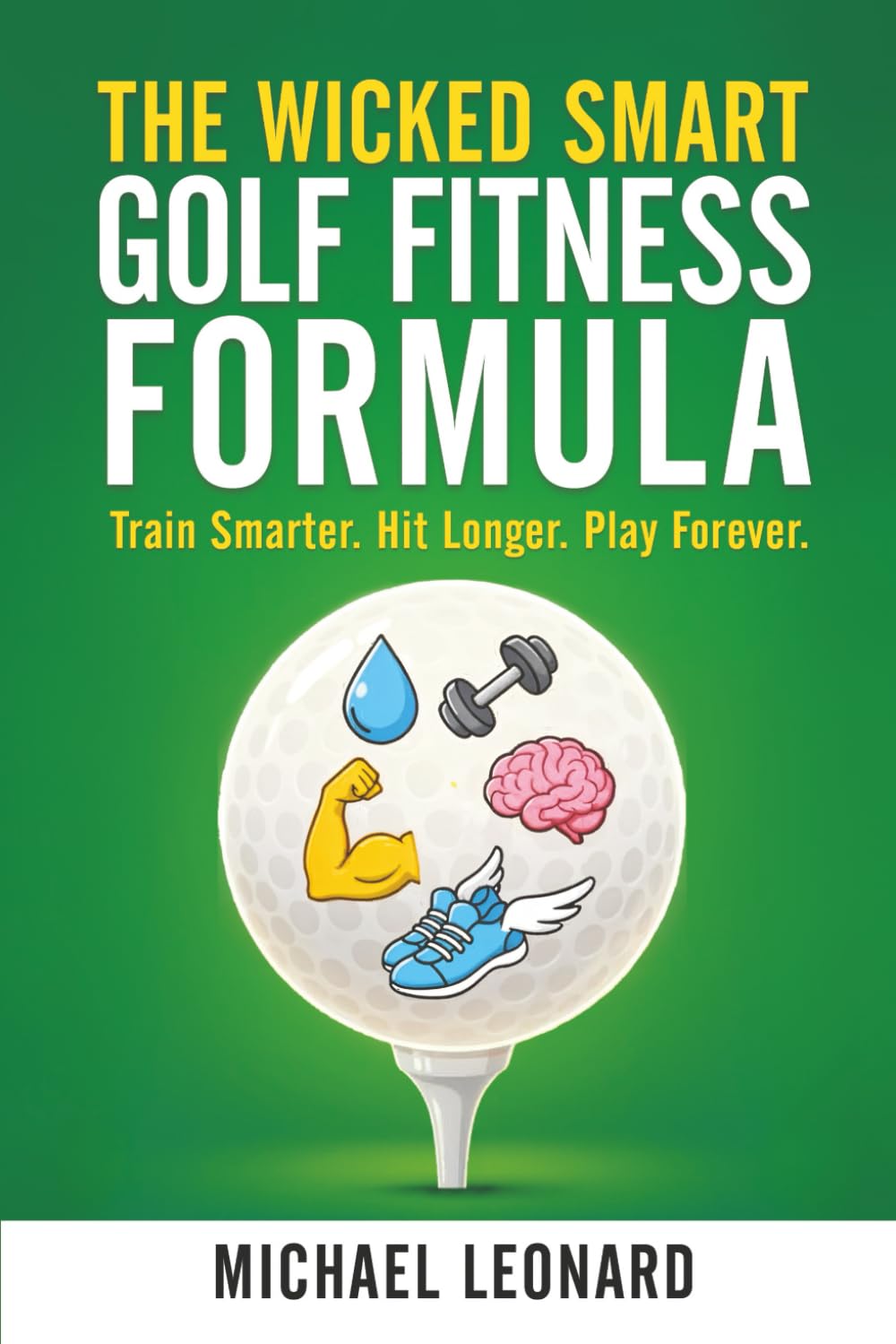 Majosta Wicked Smart Golf Fitness Formula cover with training blueprint for longer, more consistent golf