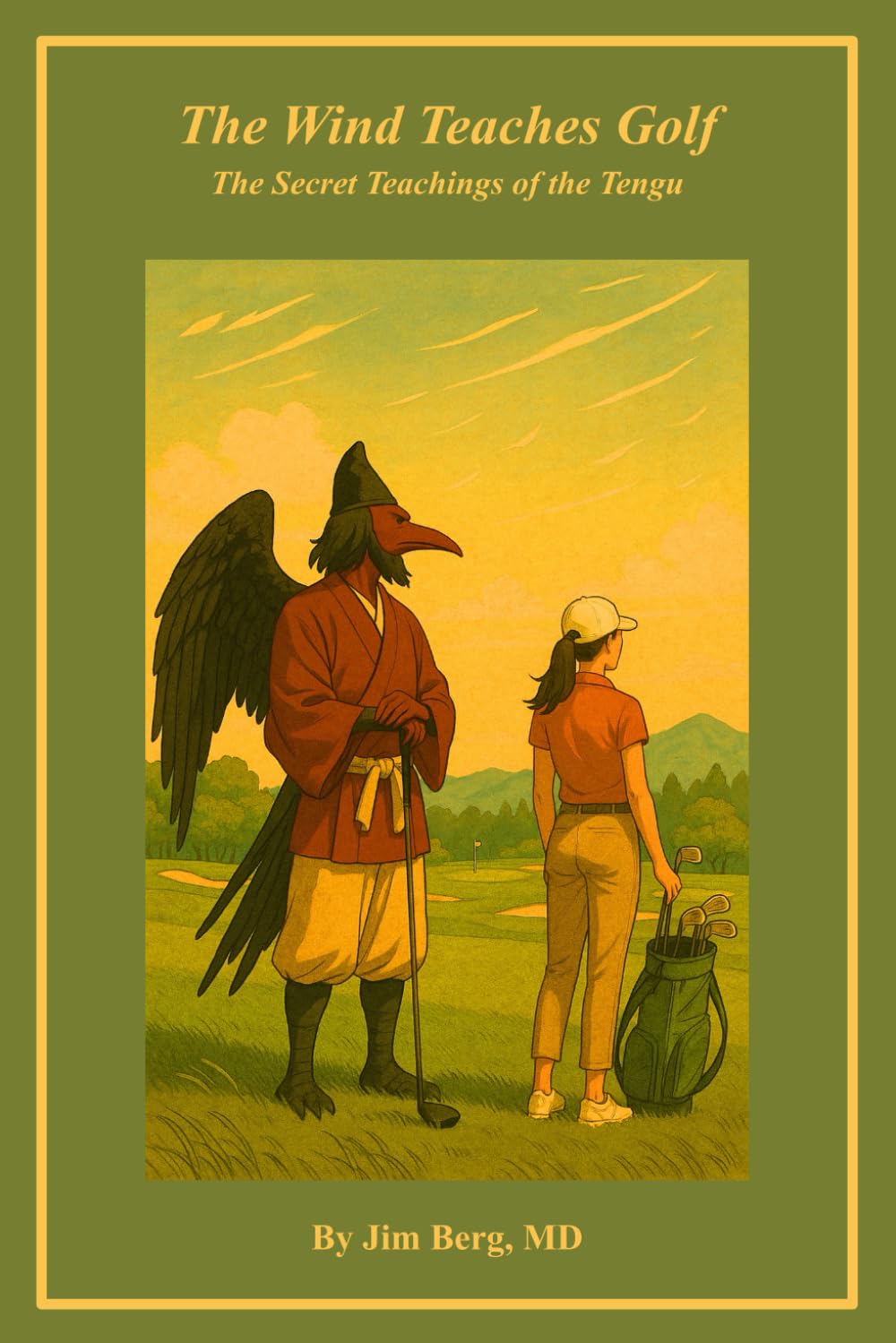 Majosta The Wind Teaches Golf book cover invites mindful practice and curious learning