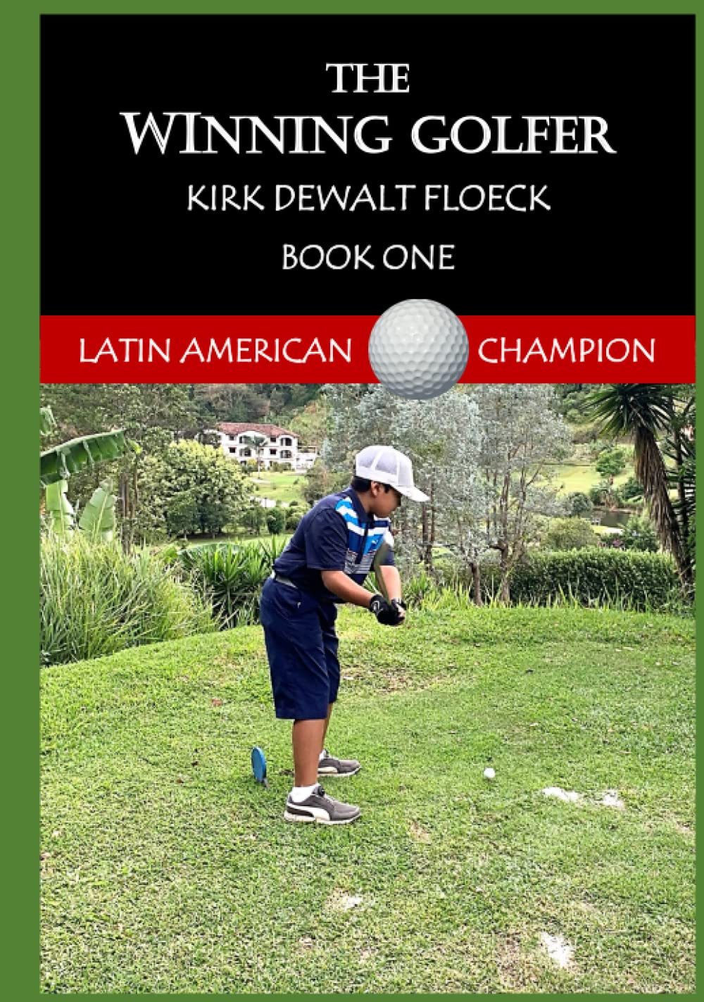 Majosta The Winning Golfer Book One cover—an inspiring true story for aspiring young golfers