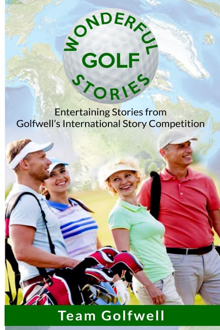 Majosta Wonderful Golf Stories cover—perfect gift for golf lovers and entertaining tales.