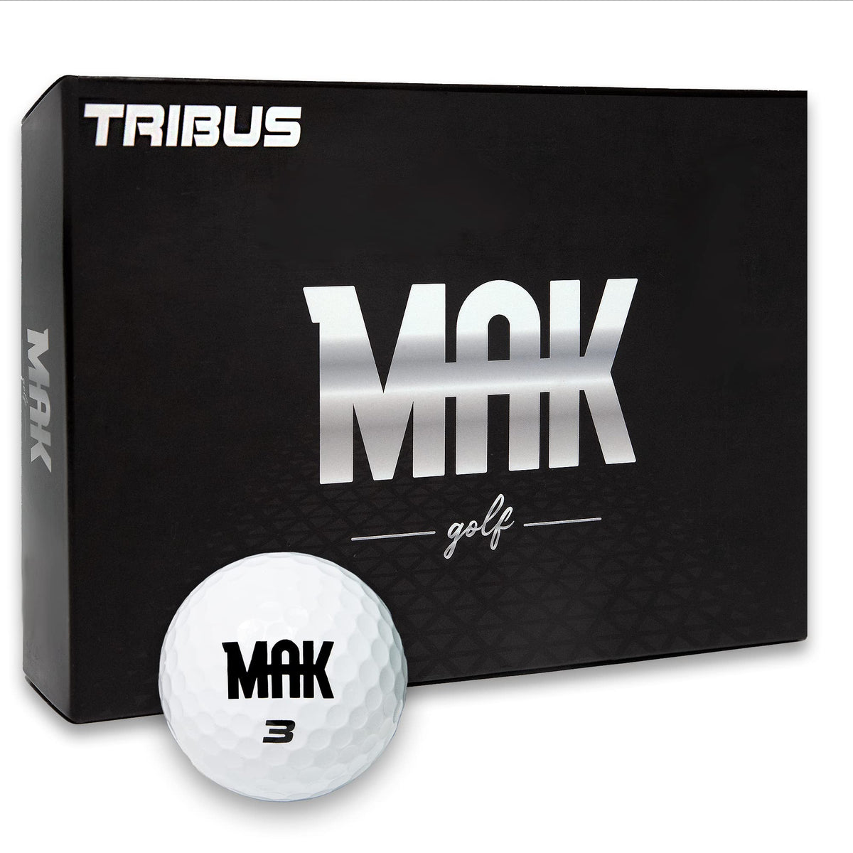 MAK Golf TRIBUS close-up of soft urethane cover for enhanced greenside feel.
