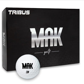 MAK Golf TRIBUS close-up of soft urethane cover for enhanced greenside feel.
