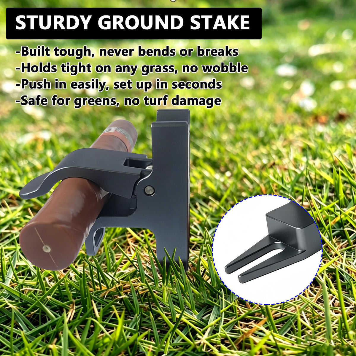 Makcoolen compact portable gift for golfers and cigar enthusiasts