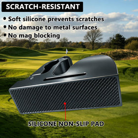 Makcoolen soft silicone pad cushions contact and prevents scratches.