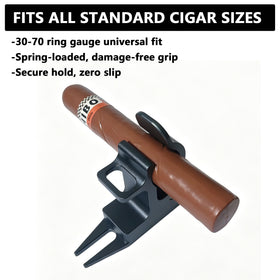 Makcoolen three-placement modes for magnetic, desktop, or stake use