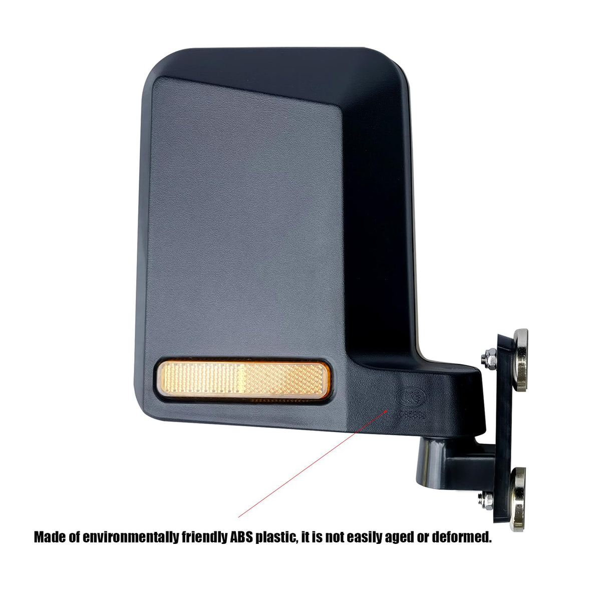 Mamiko magnetic tractor mirror suitable for Kubota mowers and related equipment.