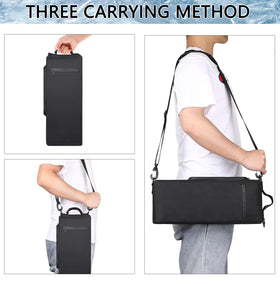 Manetta golf bag cooler offers detachable strap for shoulder or hand carry.