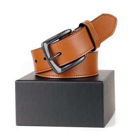 MARACOCO belt with polished alloy buckle for a sturdy, refined look