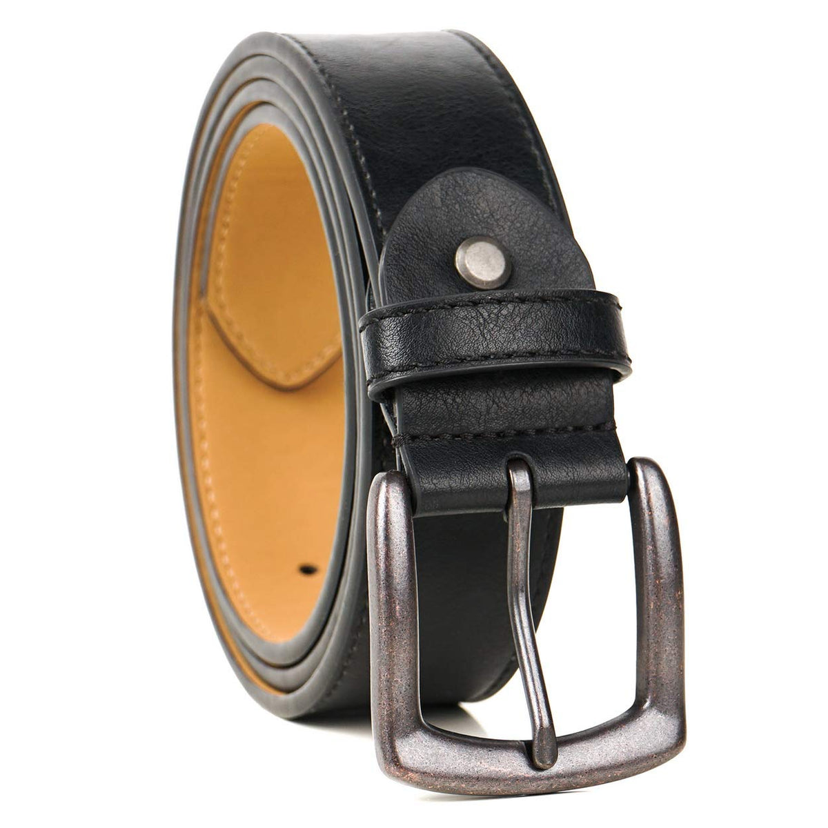 MARACOCO polished alloy buckle on a durable belt