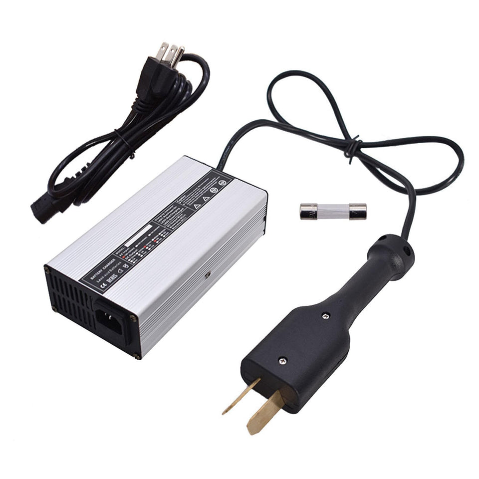 Marddpair 36v 5a golf cart charger front view, ready for efficient recharging.
