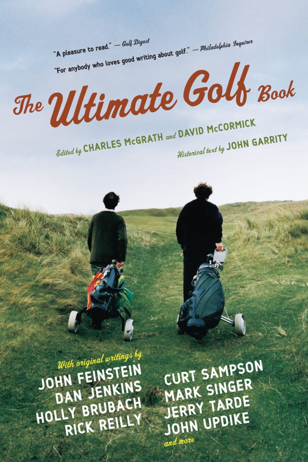Mariner The Ultimate Golf Book cover, ideal for golf history buffs seeking stories and essays.