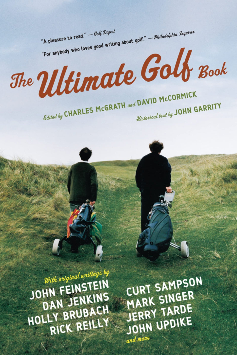 Mariner The Ultimate Golf Book cover, ideal for golf history buffs seeking stories and essays.