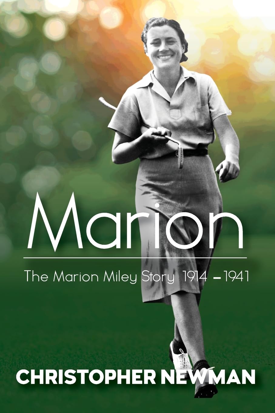 The Marion Miley story book cover, highlighting a renowned golfer's pioneering journey and inspiration