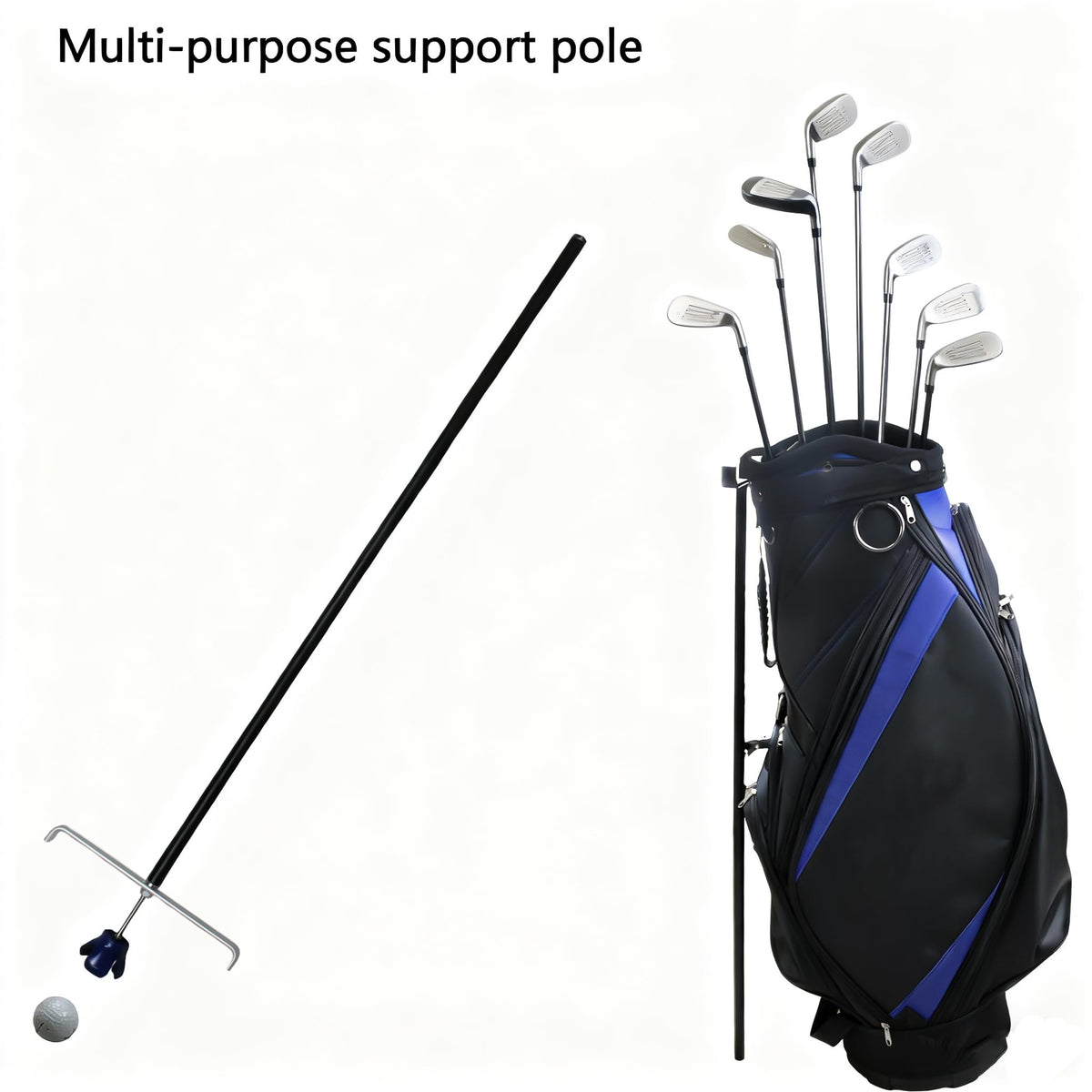 Mars Golf lightweight and durable construction shown on the course