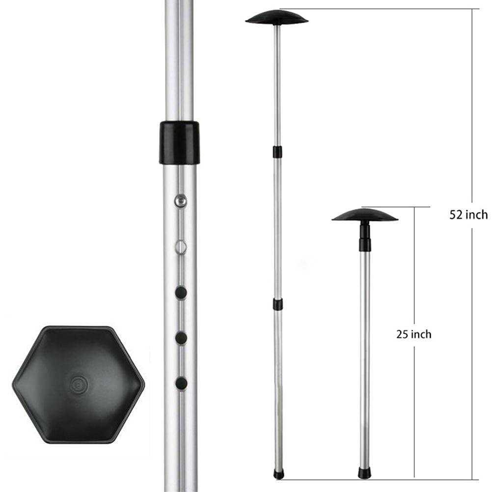 Marukio extended rod reaches 52 inches for full length bag protection