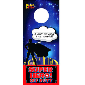 Marvel Spidey Beach door hanger for room styling.