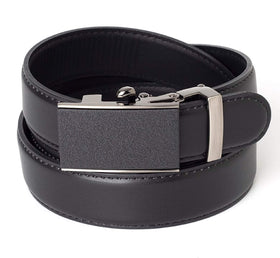 maskfactory men's genuine leather dress belt with a polished buckle enhances formal outfits