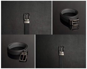 Maskfactory Stwees belt worn with jeans demonstrates versatile casual style.