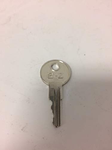 Close-up of the powder-coated finish on Maverick Advantage EZGO keys for rust resistance